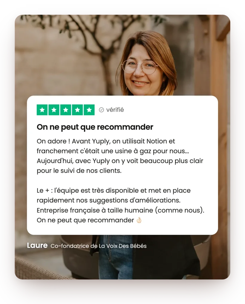 Témoignage de Laure, co-fondatrice de La Voix Des Bébés, sur Yuply